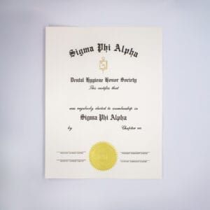 Certificate | Regular Membership